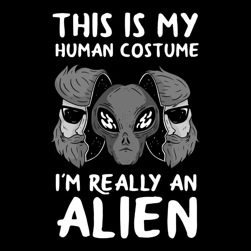 Drôle Alien Ufo Alien Gift