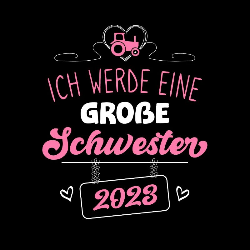 Ich werde eine große Schwester 2023