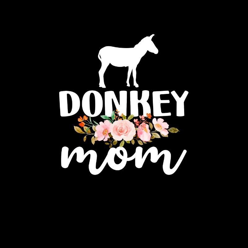 Esel Mutter Bauernhof Donkey Muttertag Geschenk