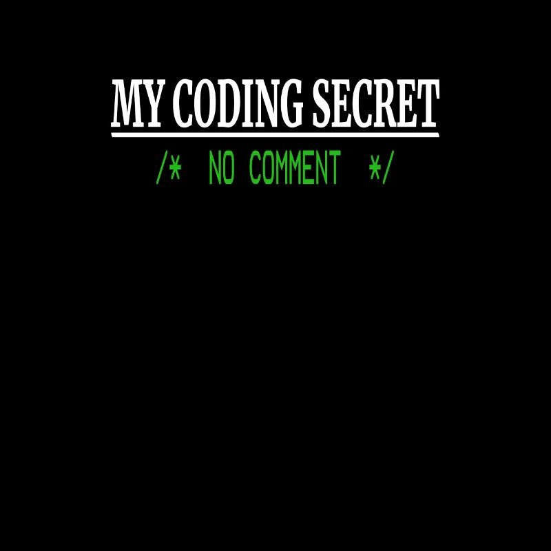 Lustiger Programmierer Humor - Coding Secret No