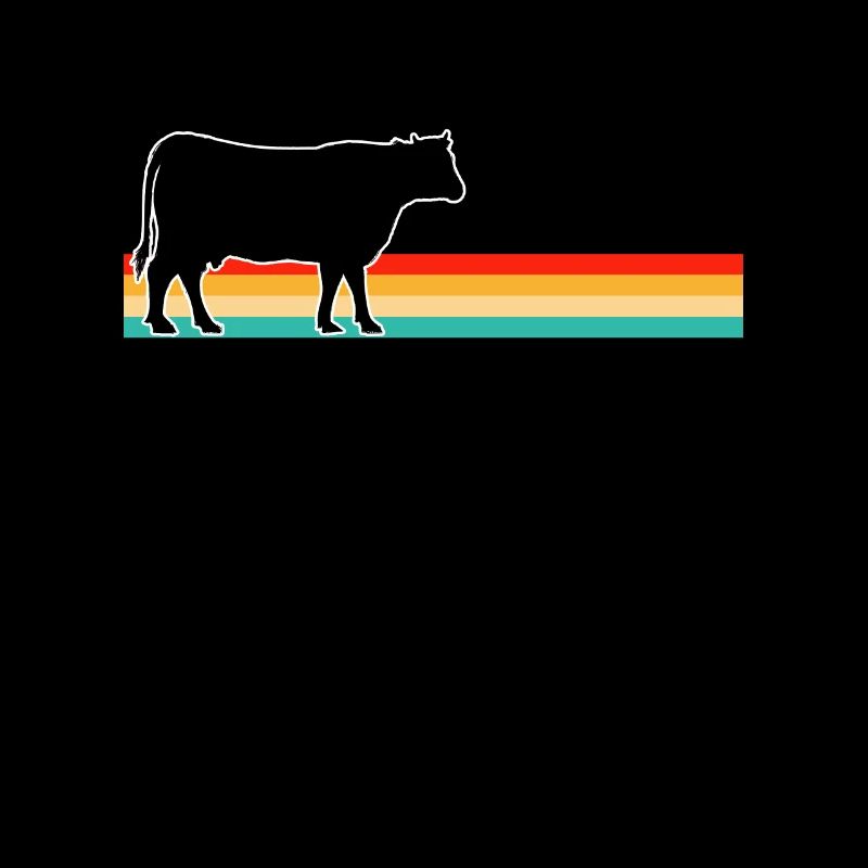 Bœuf de vache Retro