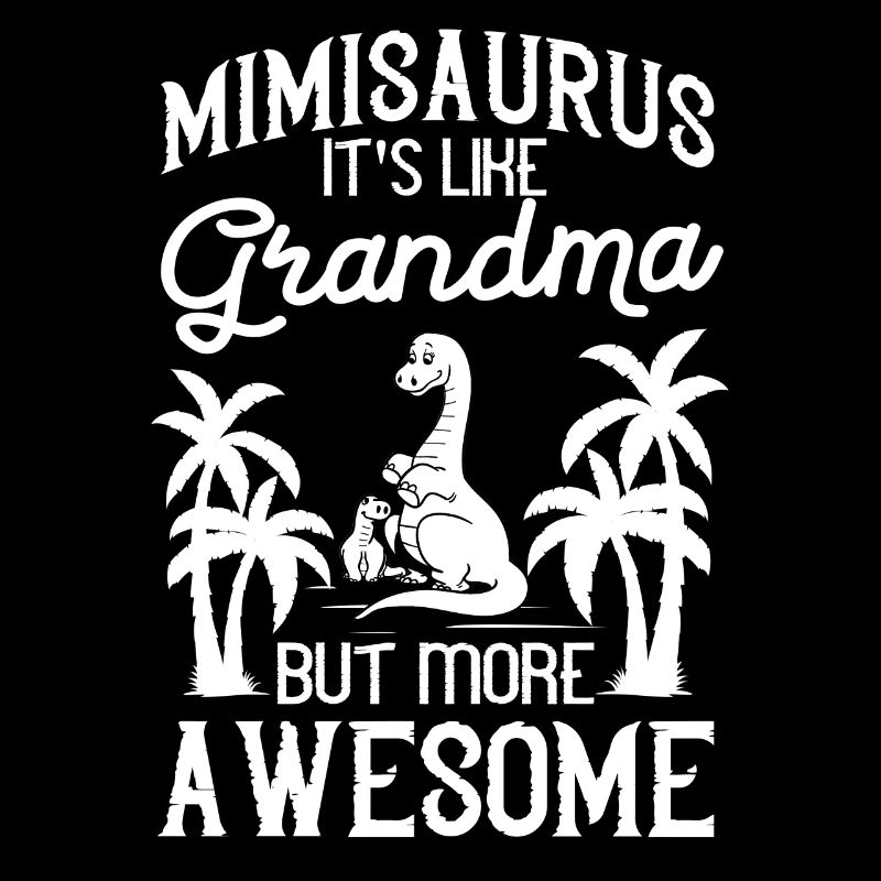 Dinosaurier Oma Saurus Omasaurus Großmutter