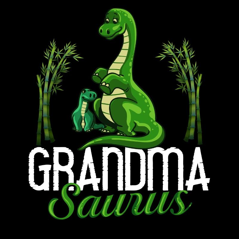 Dinosaurier Oma Saurus Omasaurus Großmutter