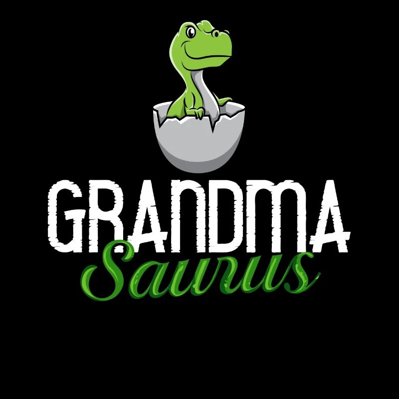 Dinosaurier Oma Saurus Omasaurus Großmutter