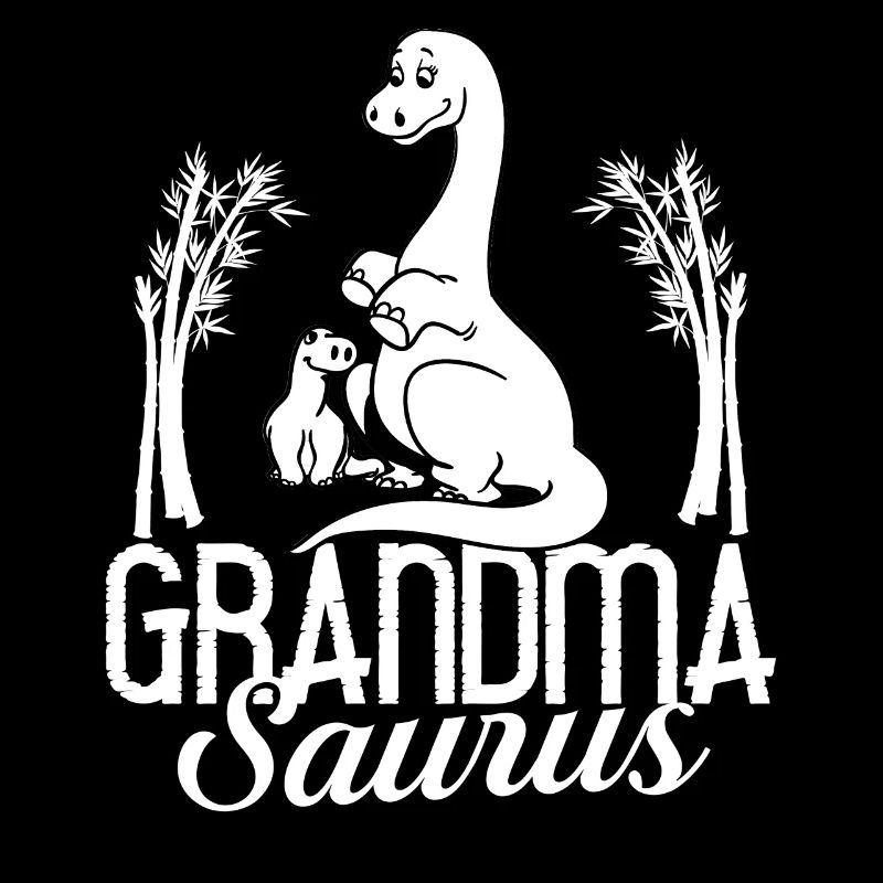 Dinosaurier Oma Saurus Omasaurus Großmutter