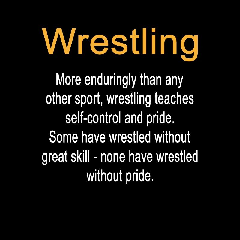 Wrestling Definition Self-Control Trainer