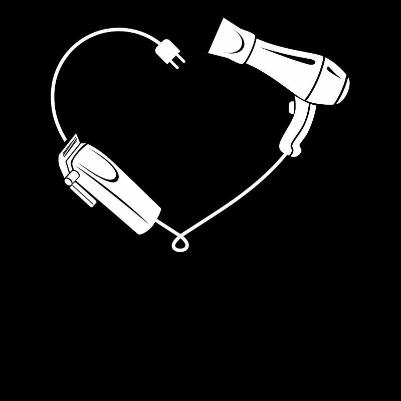 Coiffeur Ciseaux Sèche-cheveux