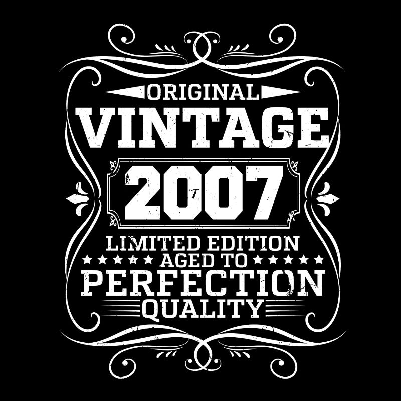 Vintage 2007 Édition Limitée Originale