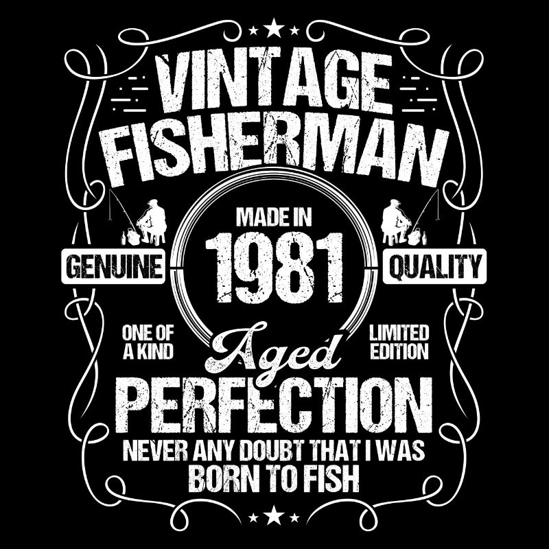 1981 Pêche pour pêcheur 1981 Année de naissance Pêcheur