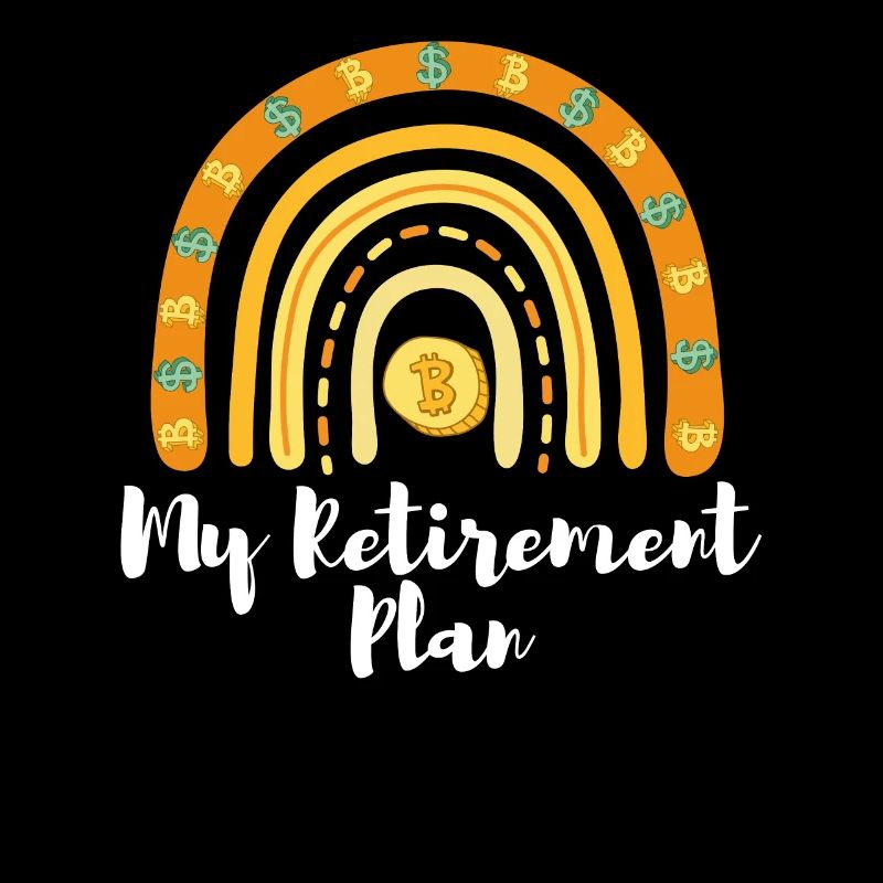 My Retirement Plan Crypto Bitcoin Rainbow Shirt