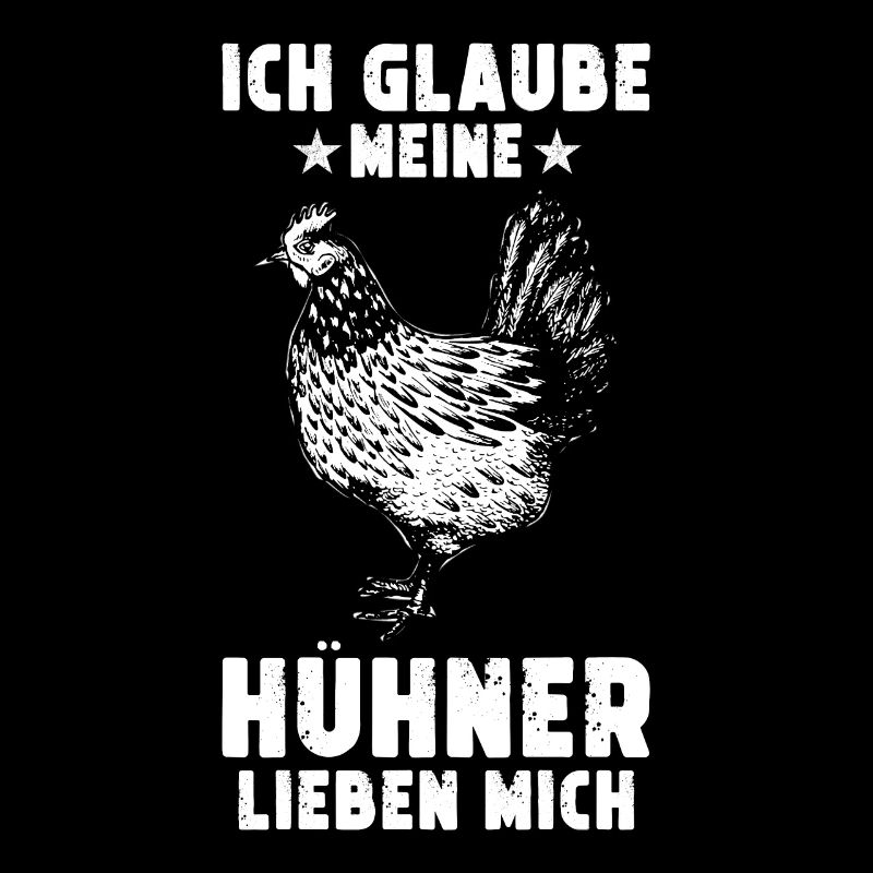Ich glaube meine Hühner lieben mich