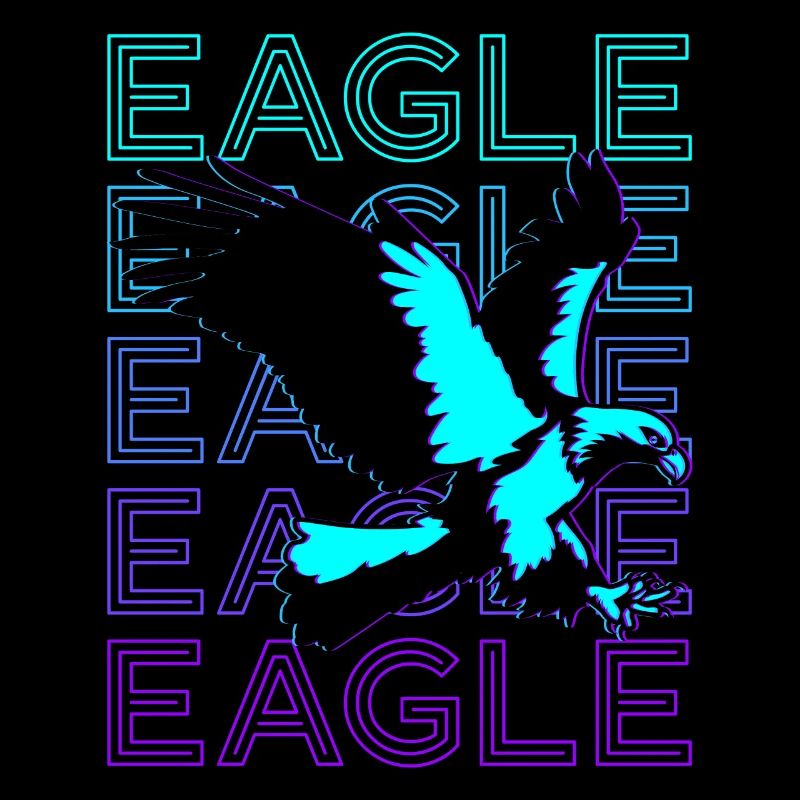 Eagle Retro Geschenk