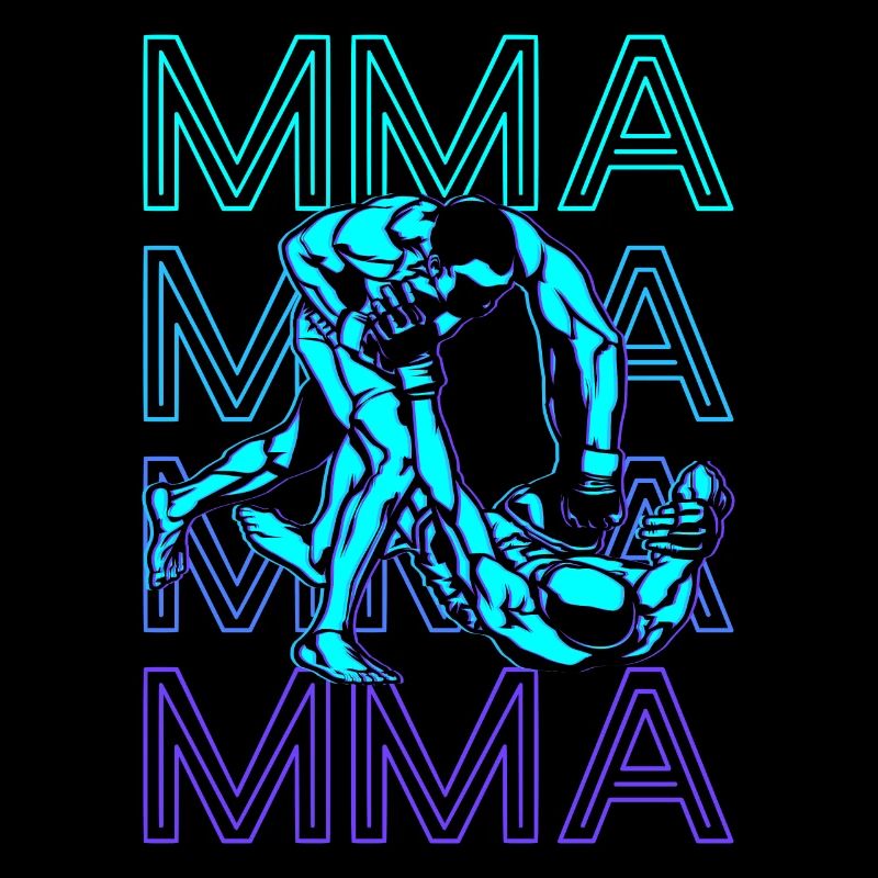 MMA Mixed Martial Arts Retro