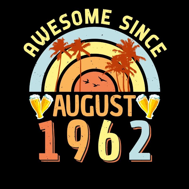 1962 Im August 60.Geburtstag