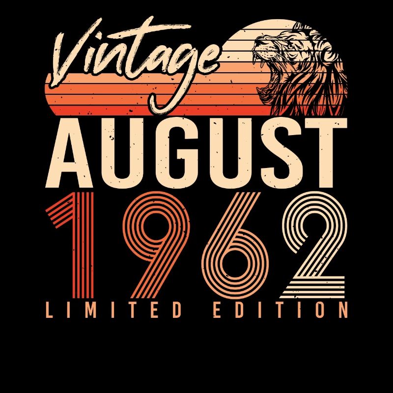 1962 Im August 60.Geburtstag