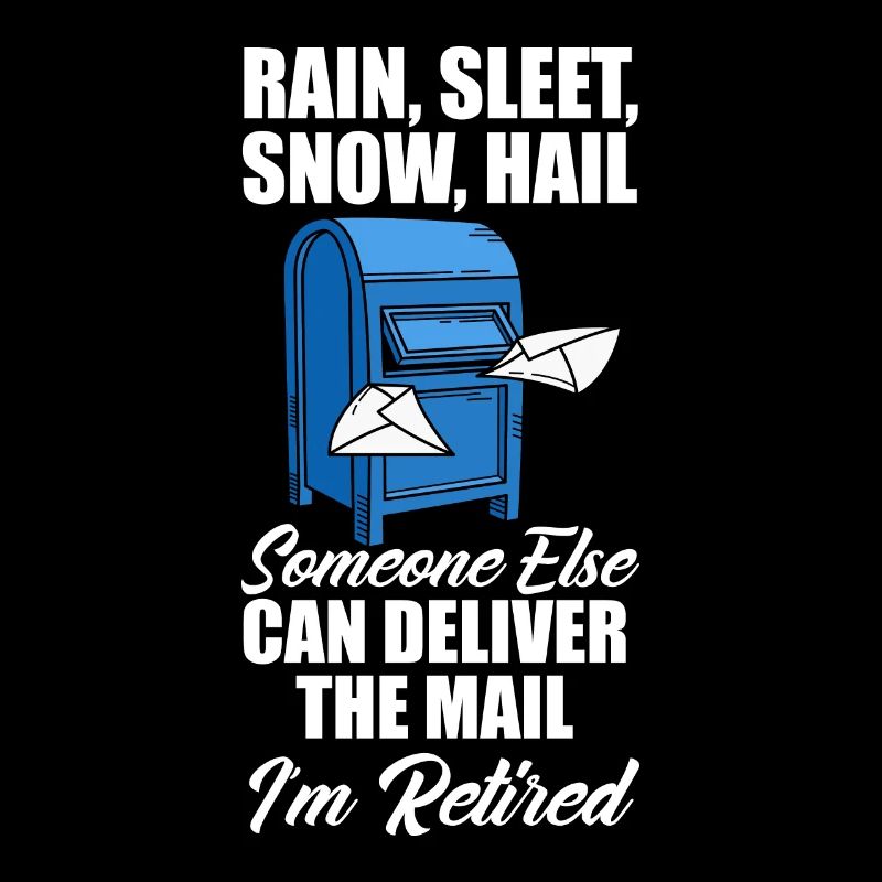 Funny Letter Deliverer Post Post Gifts