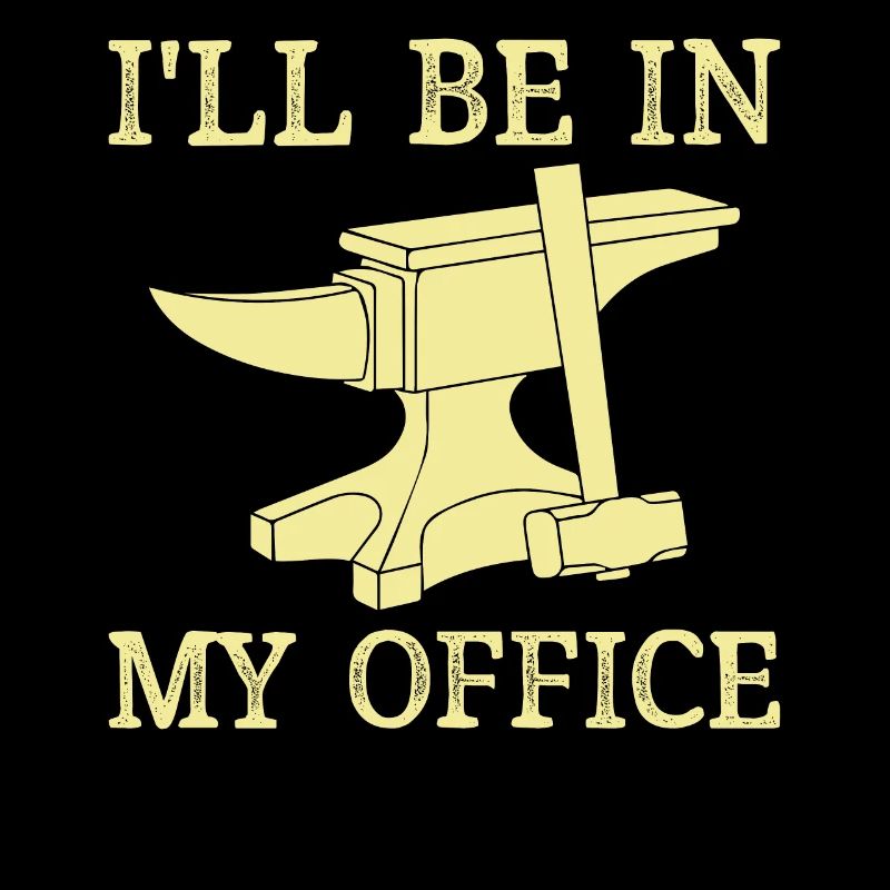 Forgeron Ironsmith Je serai dans mon bureau