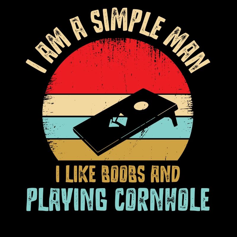 Cornhole, pouf, lancer de pouf