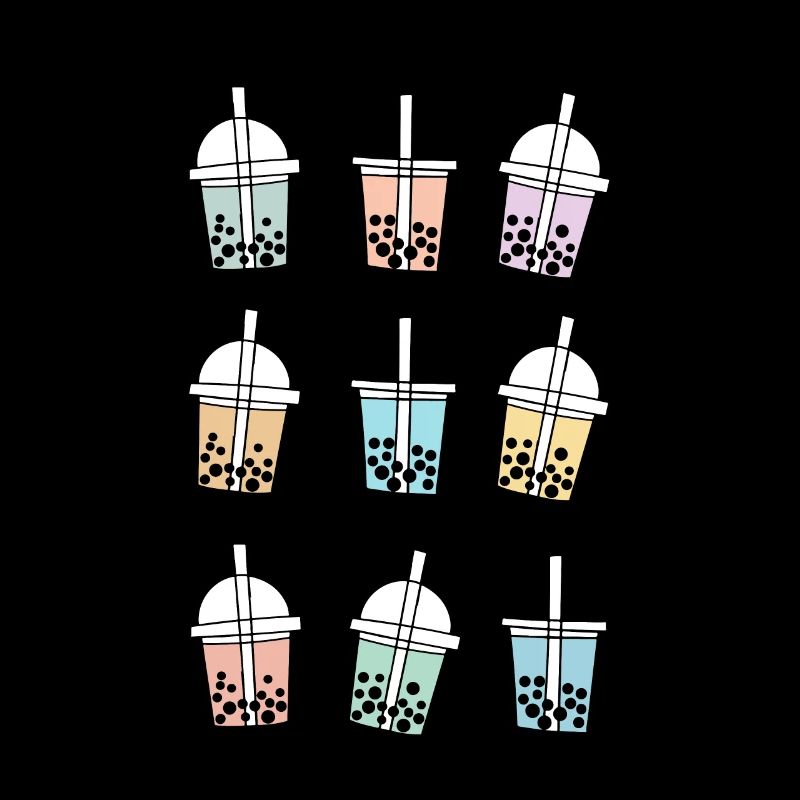 Boba Tea Bubble Tea Shirt Geschenk