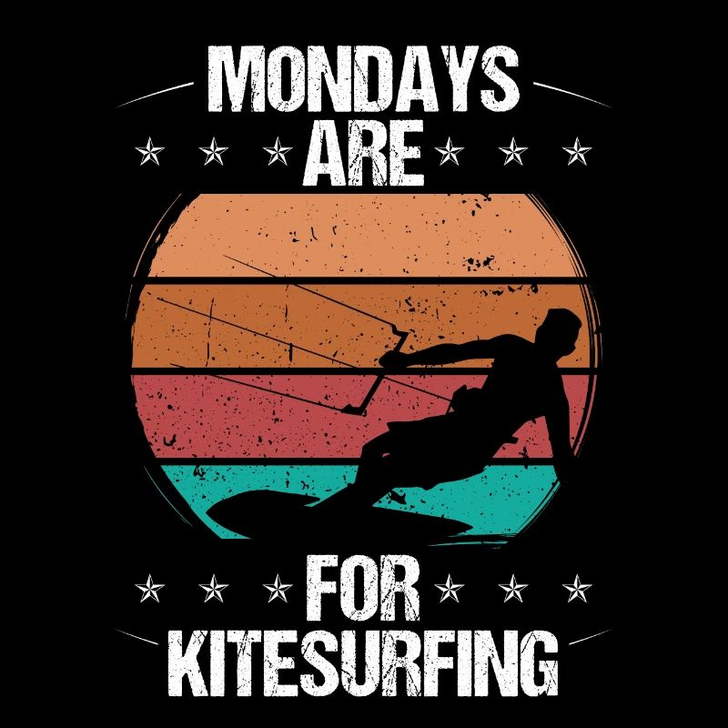 Les lundis sont pour Kitesurf Kiteboarder Kite