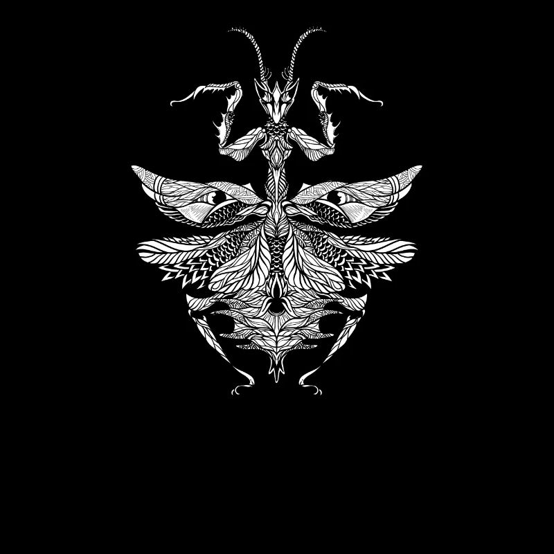 Praying Mantis I Mantis Insect Motif