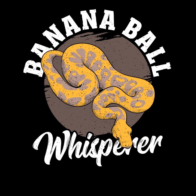 Banana Ball Python Design Für Einen Königlichen