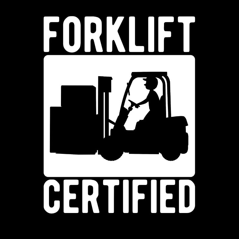 Gabelstaplerfahrer Forklift Certified
