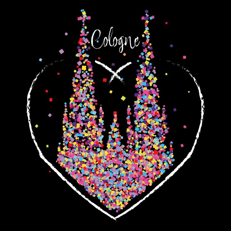 Cologne Cologne Cathedral Carnival Confetti Costume Replacement