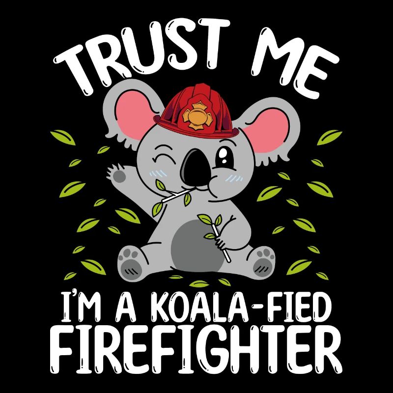 Koala Firefighter Rescue Team Night Shift Fire