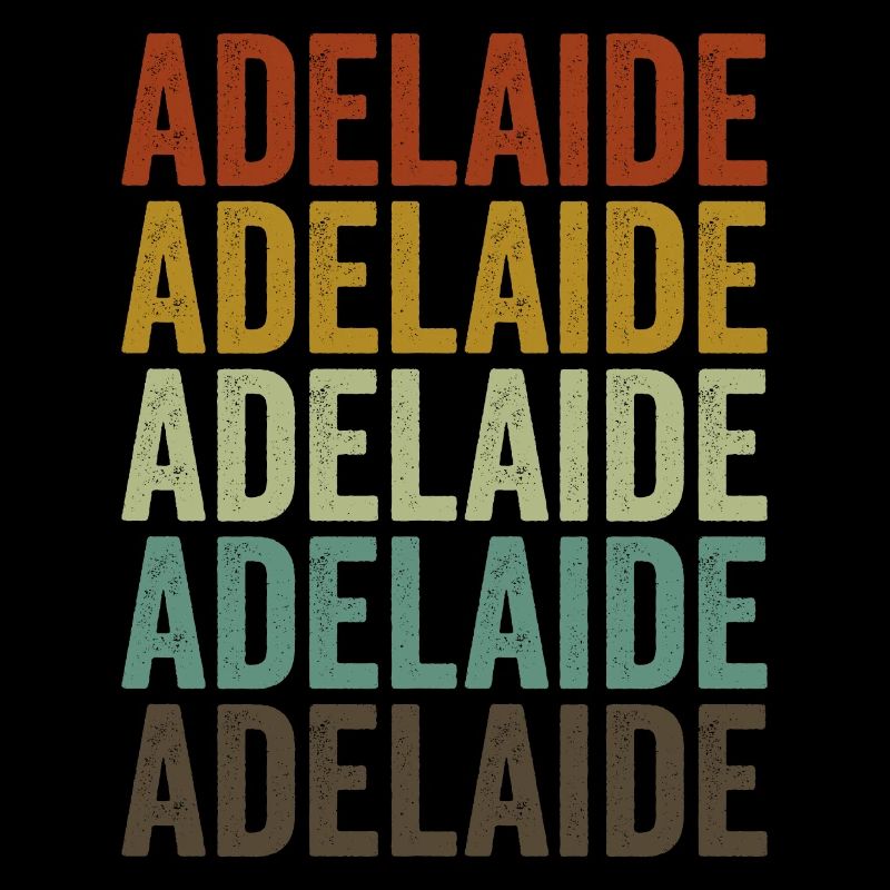 Adelaide Australia Retro Vintage