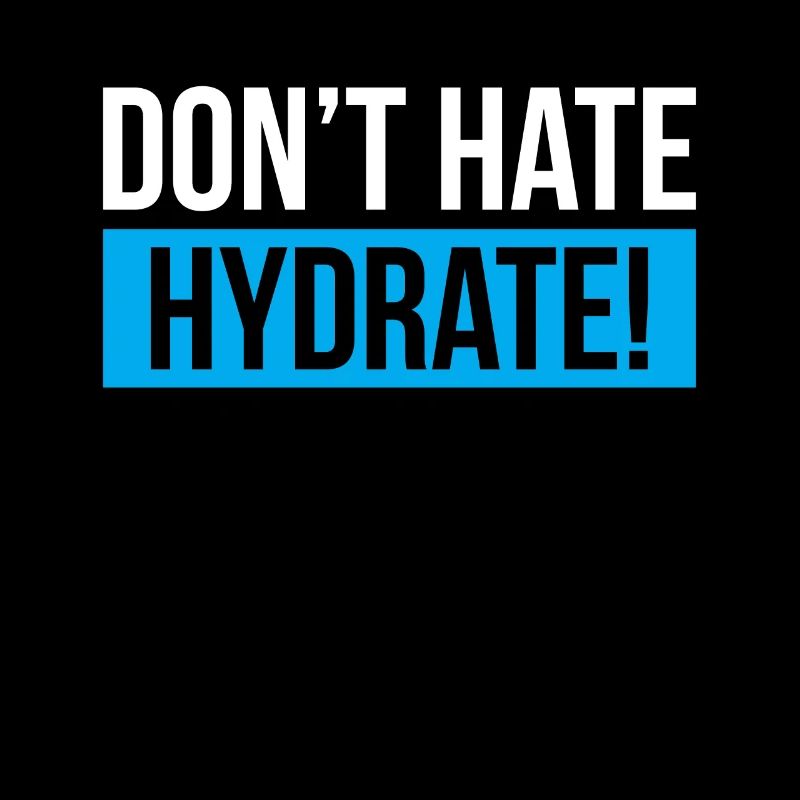 Ne détestez pas les hydrates