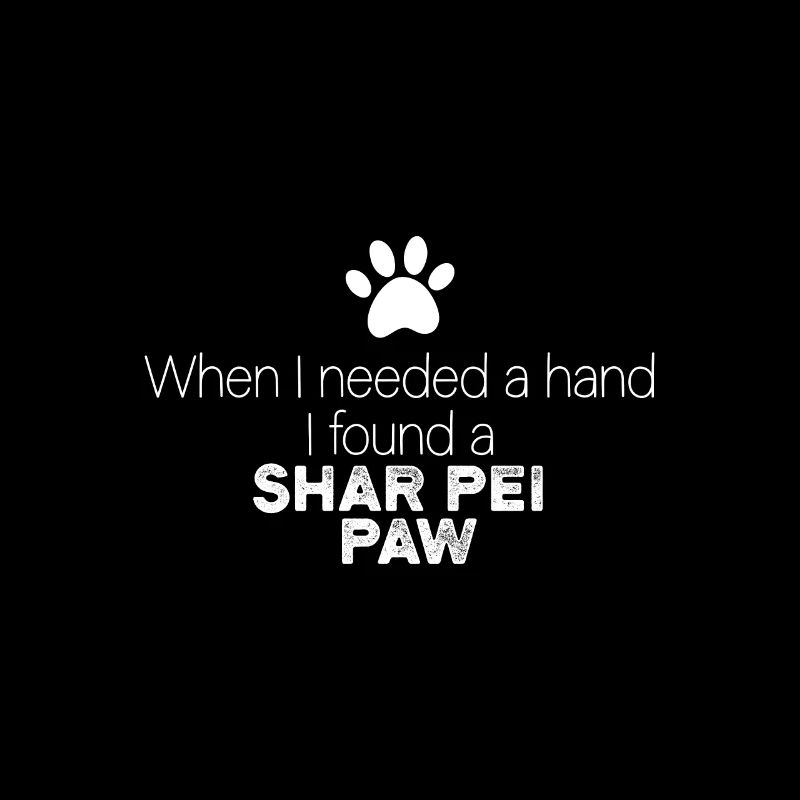 Hand Shar Pei Paw