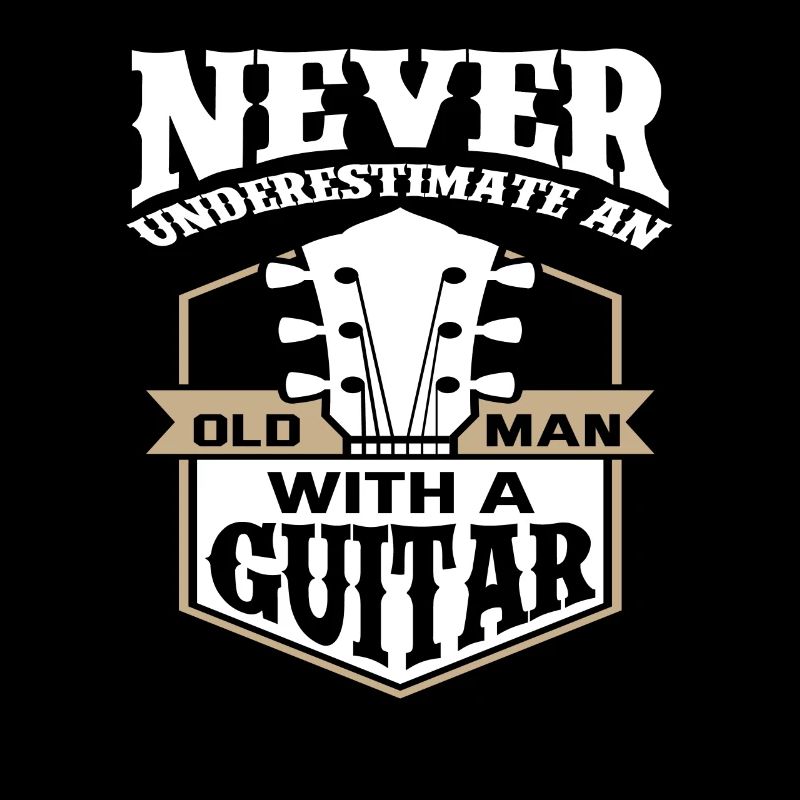 Guitare Old Man Guitariste