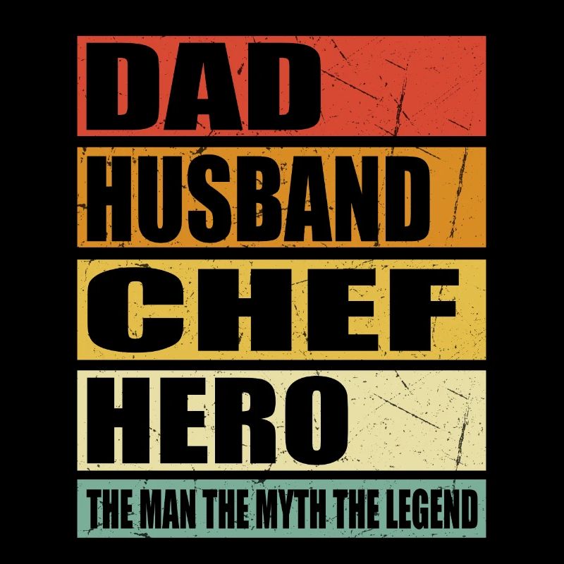 Vater Ehemann Chefkoch Held