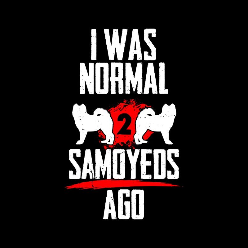 J’étais normal 2 Samojedes avant