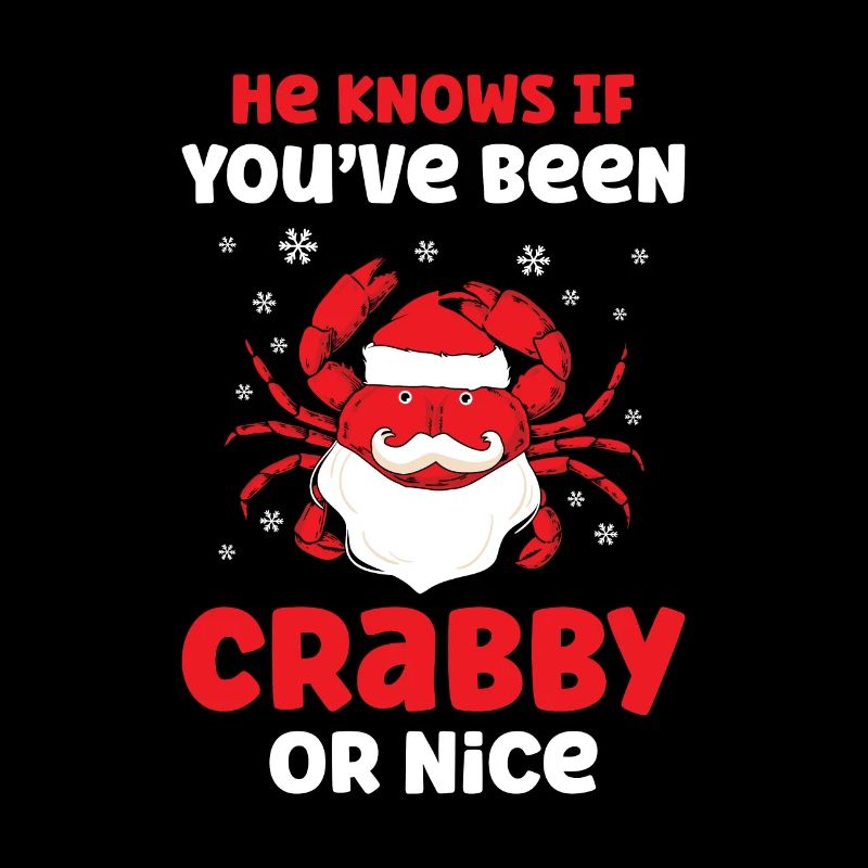 He knows if you are grumpy or merry Christmas