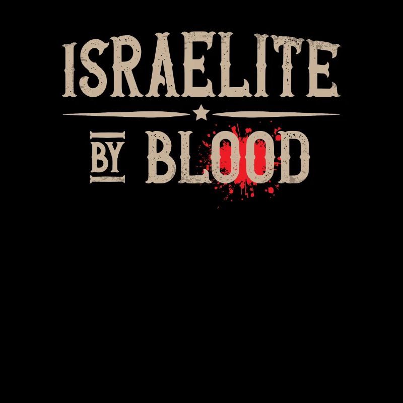 Israelit Durch Blut Jerusalem Wahrer Jude Israel