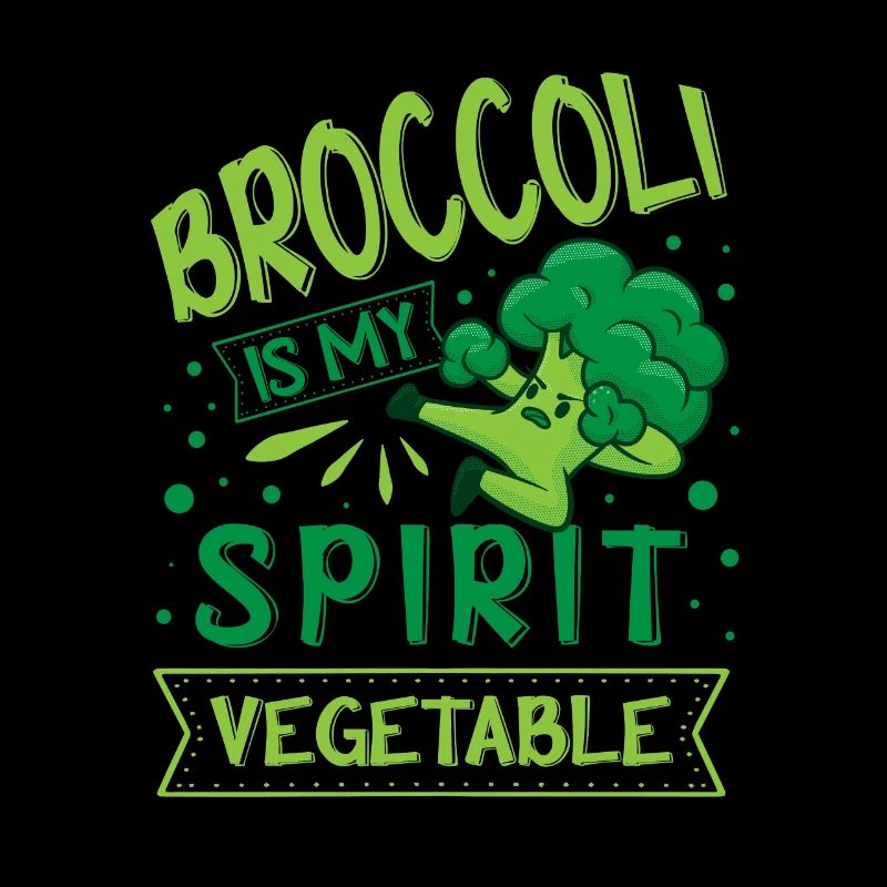 Le brocoli est mon légume végétarien végétalien