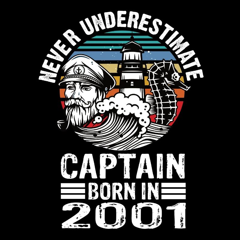 Never Underestimate Captain born in 2001