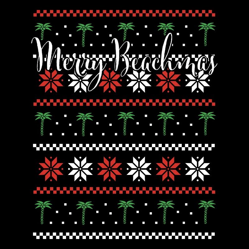 Merry Beachmas Palm Beach Nordic Patterns
