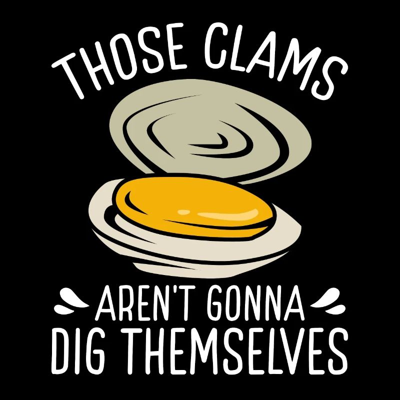 Clamming Creusez-vous drôle de Clam Clam Digger