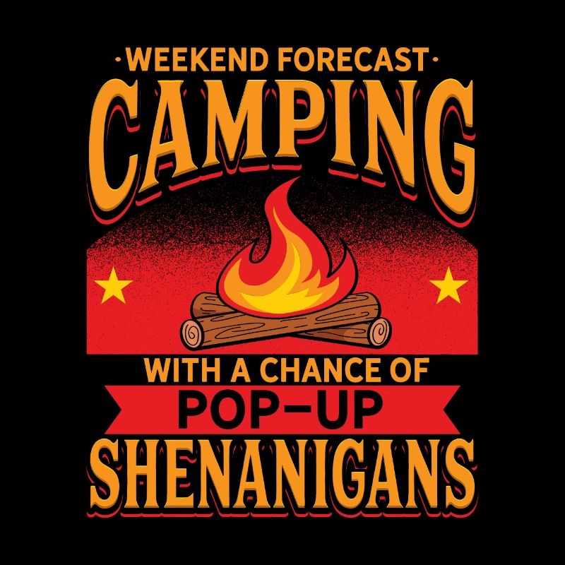 Pop-up Camper Shenanigans Fun Camping