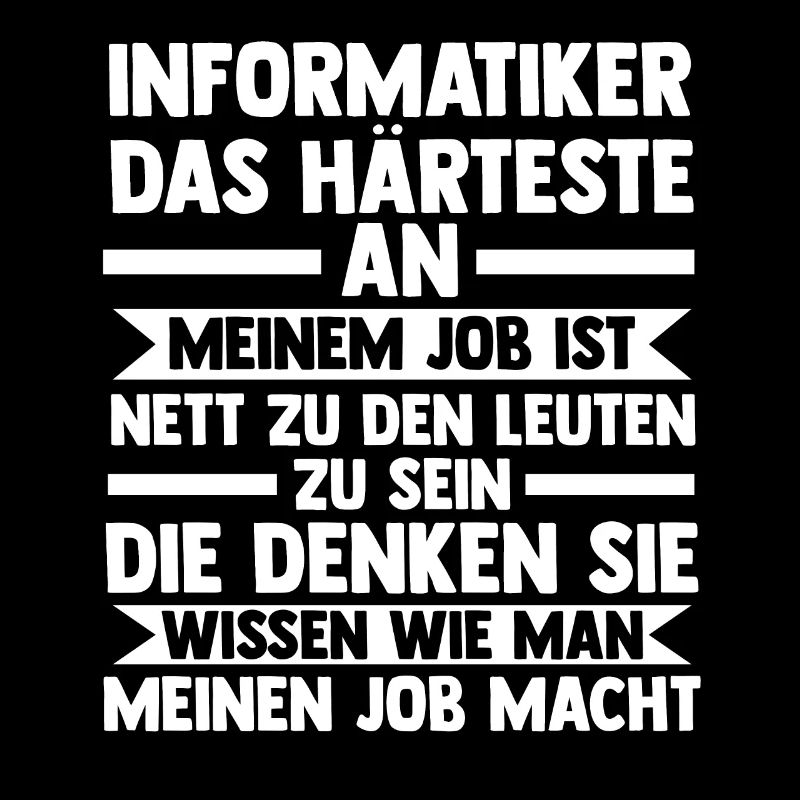 IT Fachmann Informatik Programmierer Informatiker