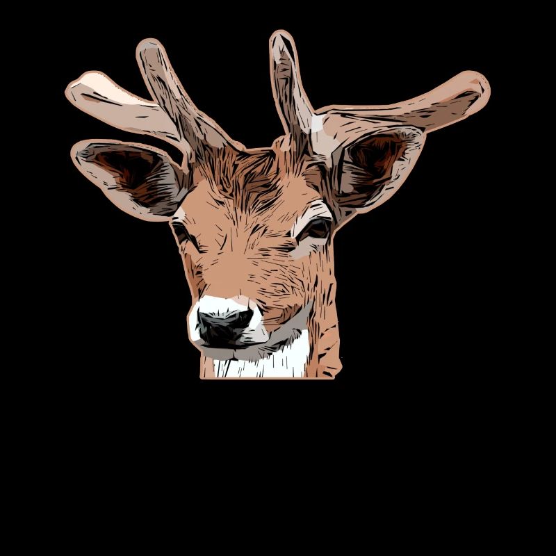 Conception d’animaux de la forêt de cerfs