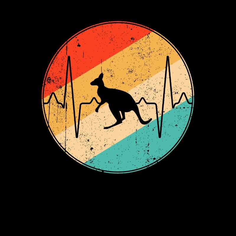 Kangaroo Retro Heartbeat