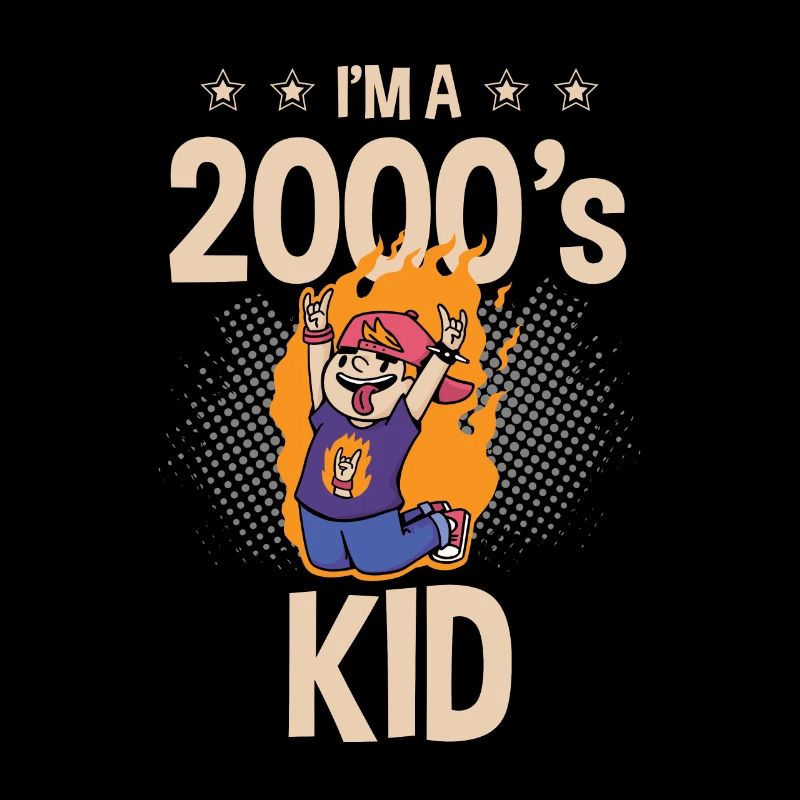 Je suis un enfant de 2000 Décennie 2000 Ère Millenium
