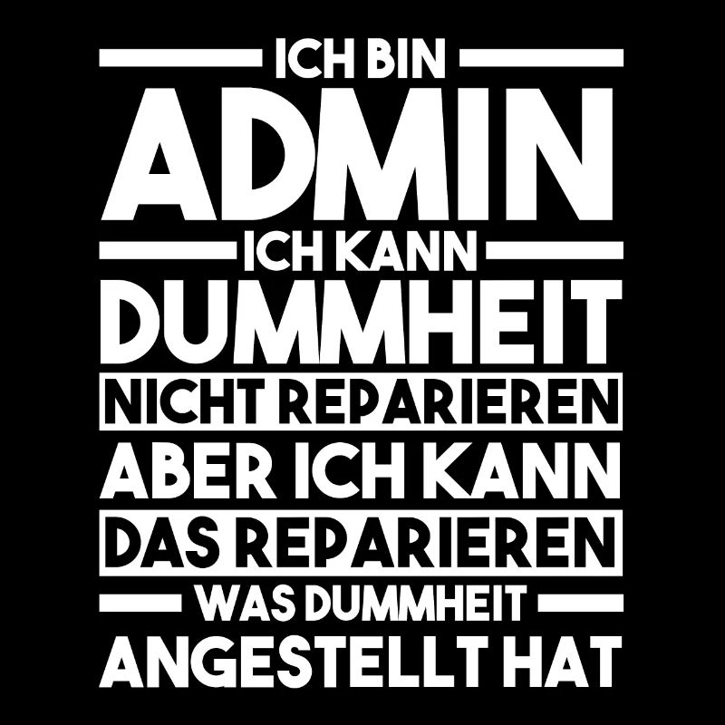 Informatiker Programmierer Admin Administrator