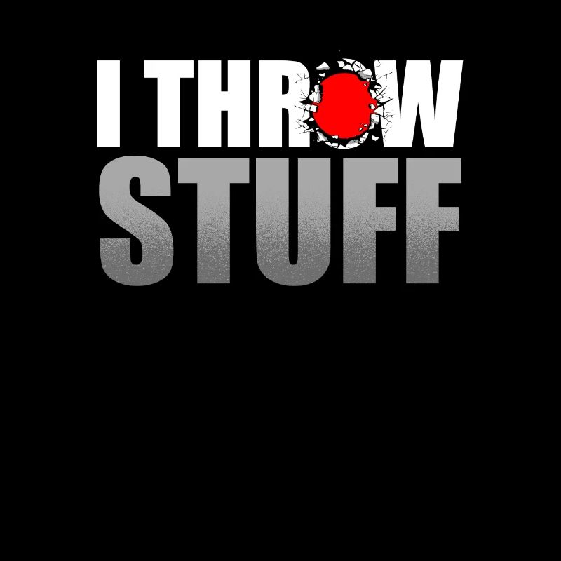 Ich Werfe Zeug Leichtathletik-sport Diskutiere