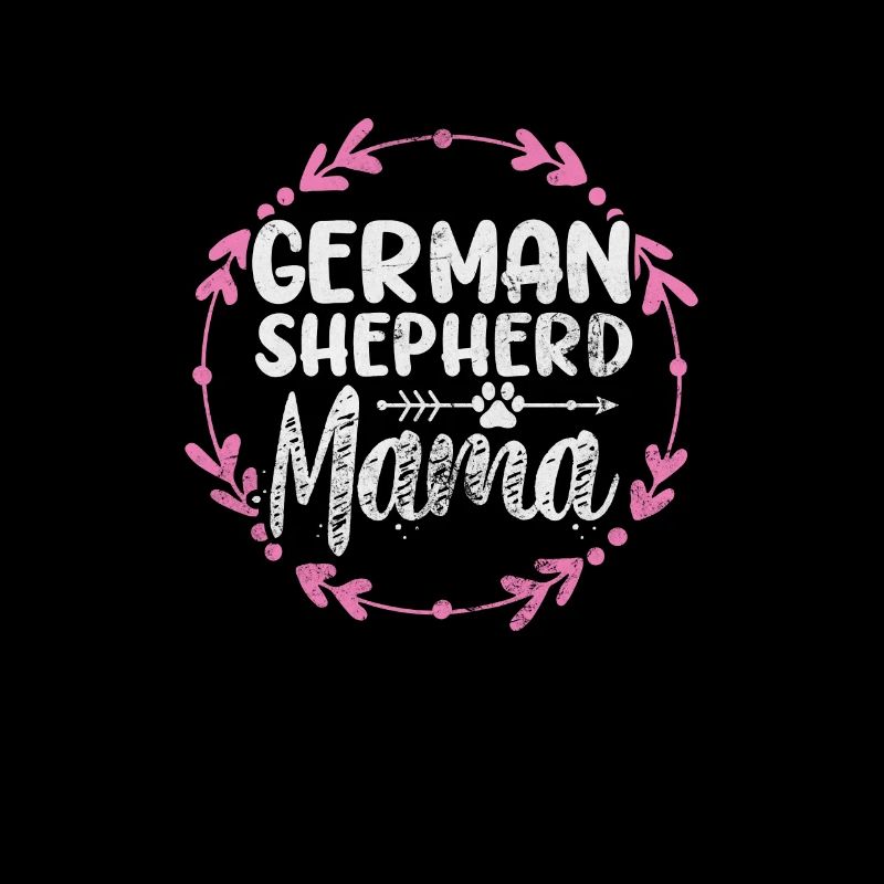 Deutscher Schäferhund Mutter Hund Hunde Geschenk