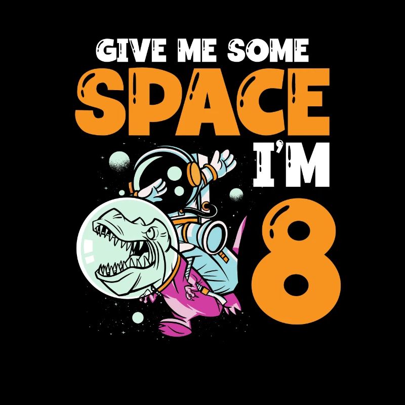 Give me some space, I'm 8 astronaut happy